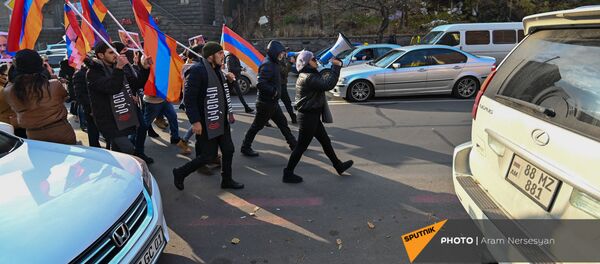 Шествие оппозиции по центральным улицам столицы (11 декабря 2020). Еревaн - Sputnik Армения