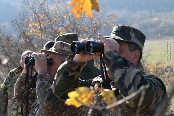 Հայաստանի հարավում նոր բնագծերի ձևավորման և սահմանների պահպանության աշխատանքներ են արվում Հայաստանի հարավում նոր բնագծերի ձևավորման և սահմանների պահպանության աշխատանքներ են արվում - Sputnik Արմենիա