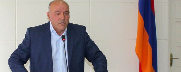 Приветственная речь нового губернатора Сюника Меликсета Погосяна сотрудникам муниципалитета (11 декабря 2020). Капан - Sputnik Արմենիա