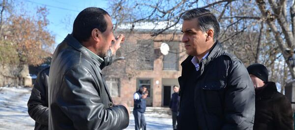 Рабочая группа во главе с омбудсменом Арманом Татояном посетила села Сюника (12 декабря 2020). Хозавар - Sputnik Армения