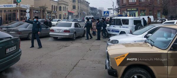 Акция протеста с требованием отставки правительства Армении во главе с премьер-министром (14 декабря 2020). Гюмри Акция протеста с требованием отставки правительства Армении во главе с премьер-министром (14 декабря 2020). Гюмри - Sputnik Արմենիա