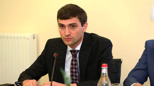 Заместитель министра территориального управления и инфраструктуры РА Армен Симонян - Sputnik Армения