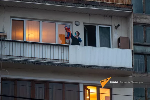 Шествие оппозиции с требованием отставки правительства Армении во главе с премьер-министром (14 декабря 2020). Еревaн Шествие оппозиции с требованием отставки правительства Армении во главе с премьер-министром (14 декабря 2020). Еревaн - Sputnik Армения