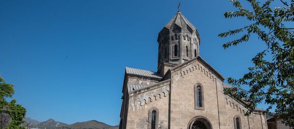 Церковь Святого Григория Просветителя в Горисе Церковь Святого Григория Просветителя в Горисе - Sputnik Արմենիա