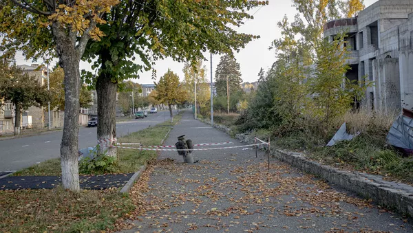 Осень в Шуши (27 сентября 2020). Шуши, Карабах - Sputnik Армения