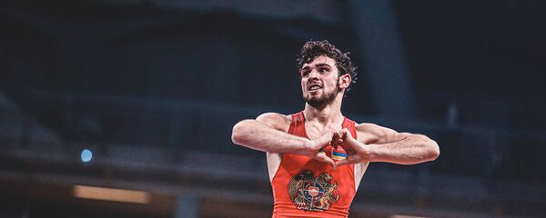 Борец Арсен Арутюнян Борец Арсен Арутюнян - Sputnik Արմենիա