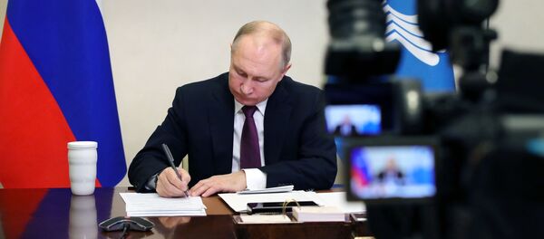  Президент РФ Владимир Путин  - Sputnik Արմենիա