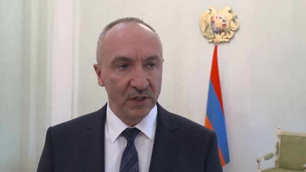 Посол Беларуси в Армении Александр Конюк  - Sputnik Армения