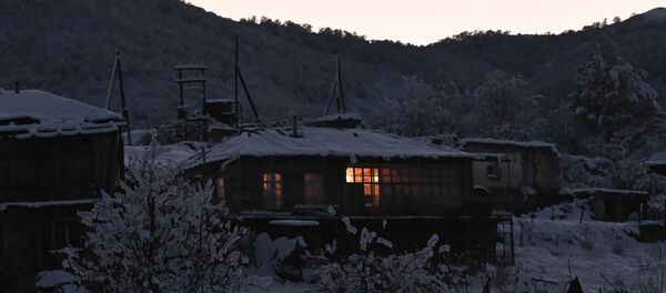 Деревня Шурнух (18 декабря 2020). Деревня Шурнух (18 декабря 2020). - Sputnik Армения