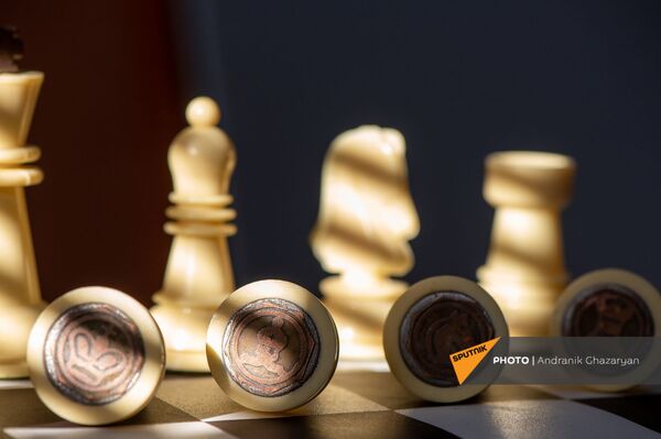 Модернизированные шахматы Джавада Ованнисяна, где каждая пешка имеет свой знак - Sputnik Армения