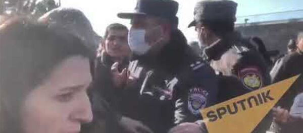 Ситуация перед Шествием памяти в Ераблур - Sputnik Армения