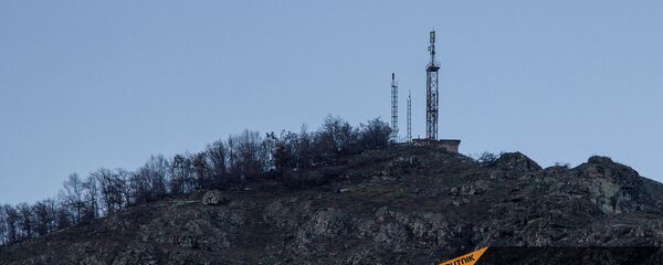 Телевышка села Чакатен Сюникской области - Sputnik Արմենիա