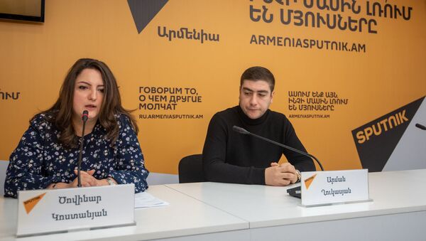 Пресс-конференция по теме Чем занимаются НПО с западным финансированием в Армении? Новые факты (22 декабря 2020). Еревaн - Sputnik Արմենիա