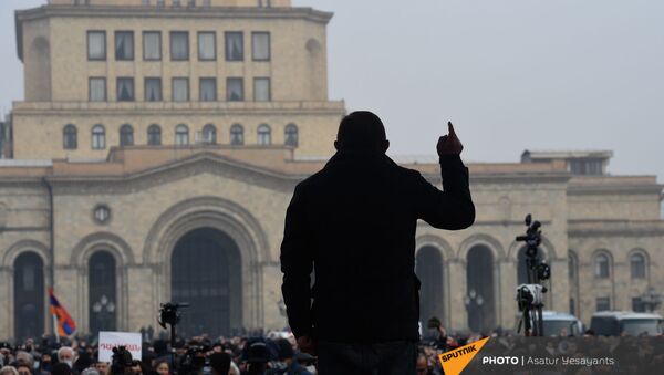 Митинг оппозиции (22 декабря 2020). Еревaн - Sputnik Արմենիա