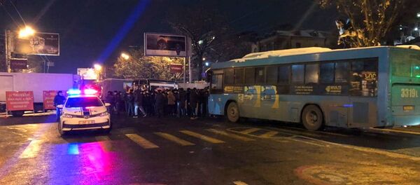 Ситуация у площади Республики (24 декабря 2020). Еревaн - Sputnik Արմենիա