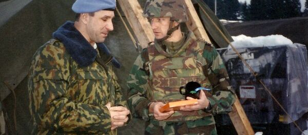 Бывший начальник штаба - заместитель командующего миротворческим контингентом ООН в секторе Сараево (Босния и Герцеговина) в 1994-1996 годах Андрей Демуренко Бывший начальник штаба - заместитель командующего миротворческим контингентом ООН в секторе Сараево (Босния и Герцеговина) в 1994-1996 годах Андрей Демуренко - Sputnik Արմենիա