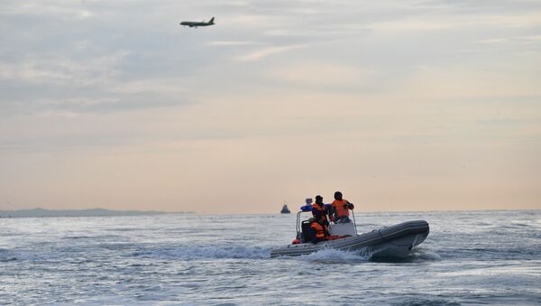 Поисково-спасательная операция на месте крушения самолета Ту-154 - Sputnik Армения