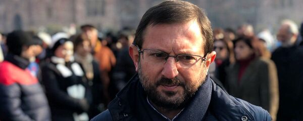 Гехам Манукян на акции протеста (28 декабря 2020). Еревaн Гехам Манукян на акции протеста (28 декабря 2020). Еревaн - Sputnik Արմենիա