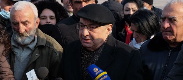 Вазген Манукян на акции протеста (28 декабря 2020). Еревaн Вазген Манукян на акции протеста (28 декабря 2020). Еревaн - Sputnik Արմենիա