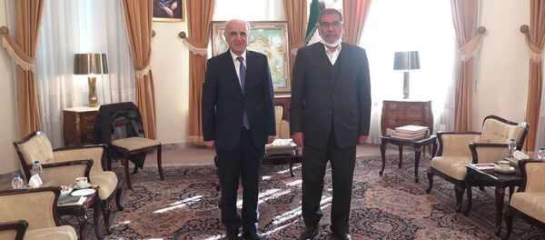 ЧП посол Армении в Иране Арташес Туманян встретился с секретарем совбеза Ирана Али Шамхани (27 декабря 2020). Тегеран ЧП посол Армении в Иране Арташес Туманян встретился с секретарем совбеза Ирана Али Шамхани (27 декабря 2020). Тегеран - Sputnik Армения