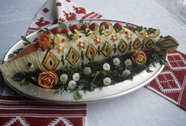 Լցոնած ձուկ, պատրաստված ուկրաինական խոհարարների կողմից - Sputnik Արմենիա