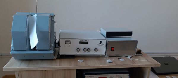 Лаборатория в Институте физических исследований Академии наук Армении Лаборатория в Институте физических исследований Академии наук Армении - Sputnik Армения