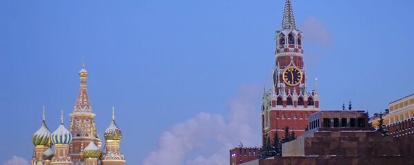 Красная площадь в сумерках, архивное фото - Sputnik Армения