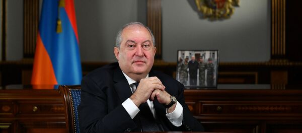 Новогоднее поздравление президента Армена Саркисяна - Sputnik Արմենիա