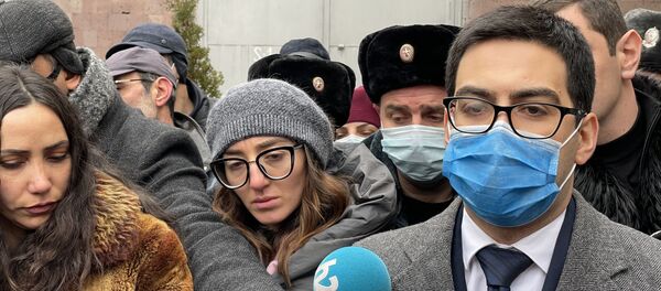 Акция протеста перед министерством юстиции Армении (8 января 2020). Еревaн Акция протеста перед министерством юстиции Армении (8 января 2020). Еревaн - Sputnik Արմենիա