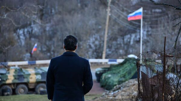 Омбудсмен Арман Татоян во время рабочего визита в Сюникскую область (8 января 2021). Сюник - Sputnik Արմենիա