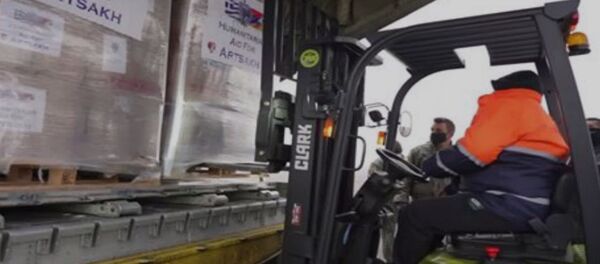 Հունաստանից Հայաստան է ժամանել հումանիտար օգնություն տեղափոխող երկրորդ ինքնաթիռը - Sputnik Արմենիա