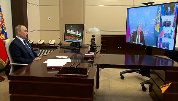 Путин провел совещание по ситуации вокруг НКР - Sputnik Армения