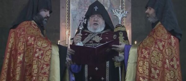 Ամենայն Հայոց Կաթողիկոսի խոսքը գերեվարվածների և անհայտ կորածների համար աղոթքի արարողության ընթացքին Ամենայն Հայոց Կաթողիկոսի խոսքը գերեվարվածների և անհայտ կորածների համար աղոթքի արարողության ընթացքին - Sputnik Արմենիա