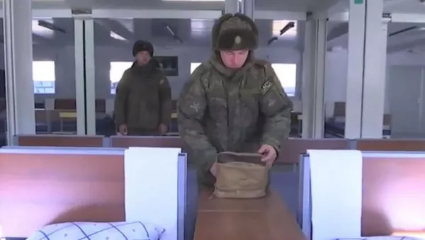 Специалисты МТО возвели еще один блочно-модульный городок (11нваря 2021). Каракенд - Sputnik Армения