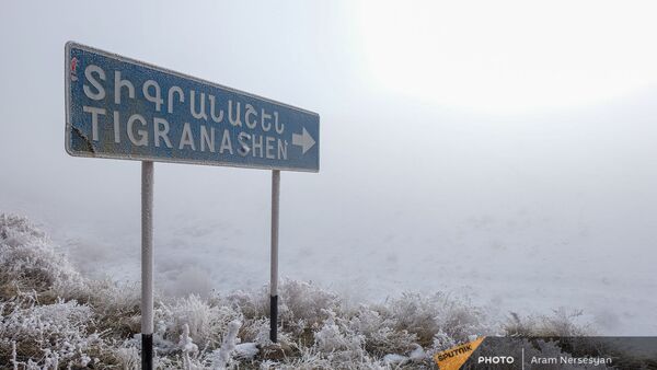 Село Тигранашен (11 января 2021). Араратская область Село Тигранашен (11 января 2021). Араратская область - Sputnik Армения