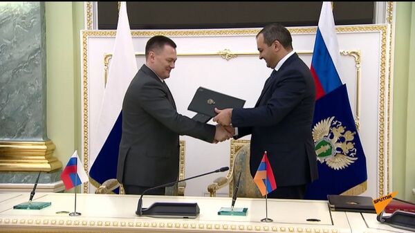 Ստացվել են հստակ տեղեկություններ, որոնք ցանկանում եմ տրամադրել Ձեզ. Դավթյանը` ՌԴ դատախազին Ստացվել են հստակ տեղեկություններ, որոնք ցանկանում եմ տրամադրել Ձեզ. Դավթյանը` ՌԴ դատախազին - Sputnik Արմենիա