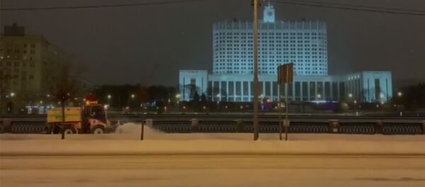 Сильный снегопад в Москве - Sputnik Армения