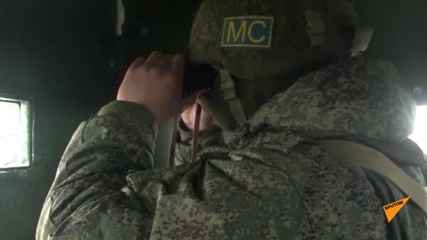 Մարտակերտում խաղաղապահները մշակում են հրադադարի խախտման դեպքում իրենց գործողությունները Մարտակերտում խաղաղապահները մշակում են հրադադարի խախտման դեպքում իրենց գործողությունները - Sputnik Արմենիա