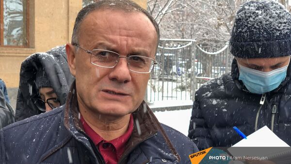 Сейран Оганян перед началом судебного заседания по делу 1 марта (19 января 2021). Еревaн - Sputnik Արմենիա