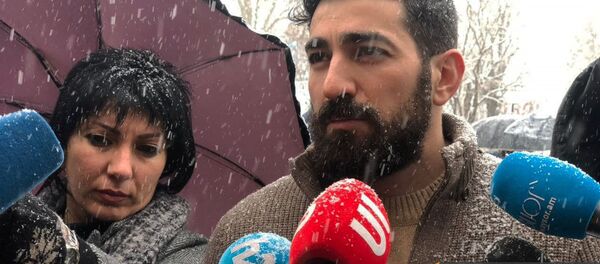 Левон Кочарян перед началом судебного заседания по делу 1 марта (19 января 2021). Еревaн - Sputnik Армения