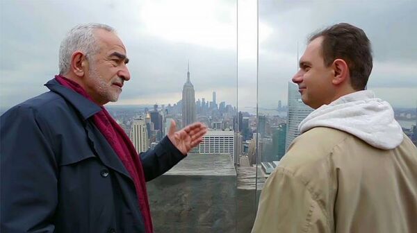 Рубен Пашинян и Виген Степанян - Sputnik Армения