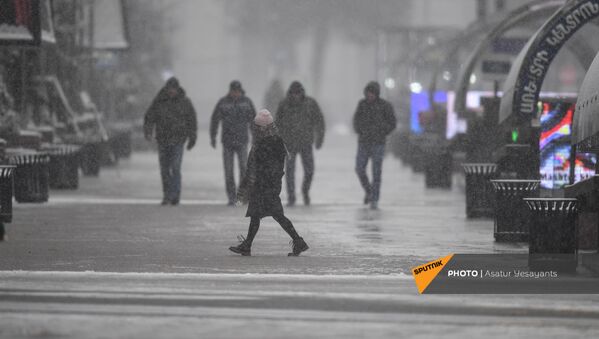 Ձյունը Երևանում - Sputnik Արմենիա