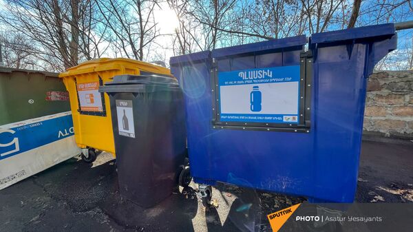 Сортировочные контейнеры для мусора - Sputnik Արմենիա