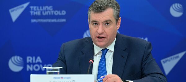 Онлайн-брифинг депутата Госдумы России, главы комитета по международным делам Леонида Слуцкого (20 января 2021). Москвa Онлайн-брифинг депутата Госдумы России, главы комитета по международным делам Леонида Слуцкого (20 января 2021). Москвa - Sputnik Արմենիա