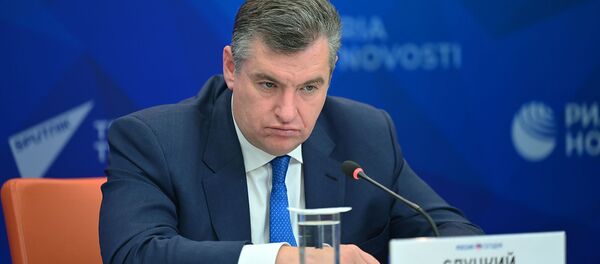 Онлайн-брифинг депутата Госдумы России, главы комитета по международным делам Леонида Слуцкого (20 января 2021). Москвa Онлайн-брифинг депутата Госдумы России, главы комитета по международным делам Леонида Слуцкого (20 января 2021). Москвa - Sputnik Армения