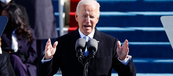 Президент США Джо Байден произносит свою речь после того, как он был приведен к присяге в Капитолии (20 января 2021). Вашингтон - Sputnik Արմենիա