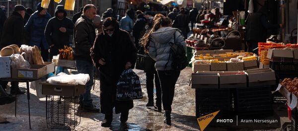 Лачинский рынок в Ванадзоре - Sputnik Արմենիա