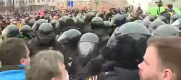 Акция протеста в Москве - Sputnik Армения