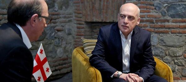 Министры иностранных дел Армении и Грузии Ара Айвазян и Давид Залкалиани на встрече (22 января 2021). Грузия Министры иностранных дел Армении и Грузии Ара Айвазян и Давид Залкалиани на встрече (22 января 2021). Грузия - Sputnik Արմենիա