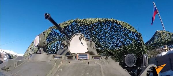 Тренировка российских миротворцев по антитеррору в Карабахе Тренировка российских миротворцев по антитеррору в Карабахе - Sputnik Արմենիա